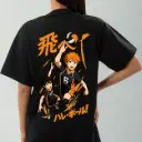 Skybound Spike – Oversized Volleyball Anime-inspired Premium Oversized T-Shirt