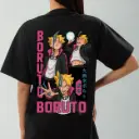Neo Shinobi Mode – Anime-inspired Premium Oversized T-Shirt