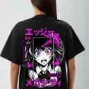Panic Pulse – Tokyo Horrorcore Anime-inspired Premium Oversized T-Shirt
