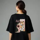 Awesome Get It Girl” Oversized T-Shirt – Fierce & Stylish Streetwear for Women