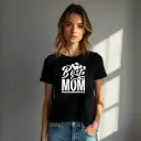Best Mum – Classic Script Edition T-shirt for Women