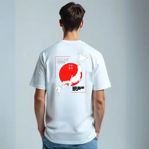 Tokyo Japan Map Graphic T-Shirt – Oversized Streetwear Style