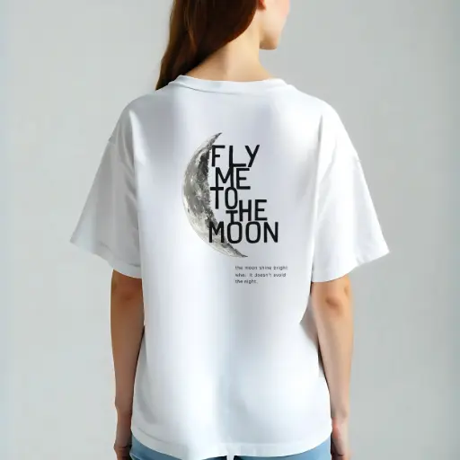 Fly Me to the Moon Oversized T-shirt 